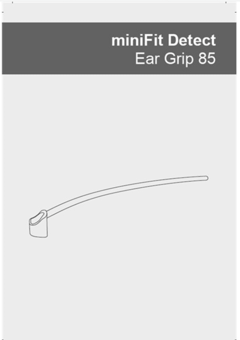 Hörerhalterung Ear Grip DETECT für Intent - Migelino