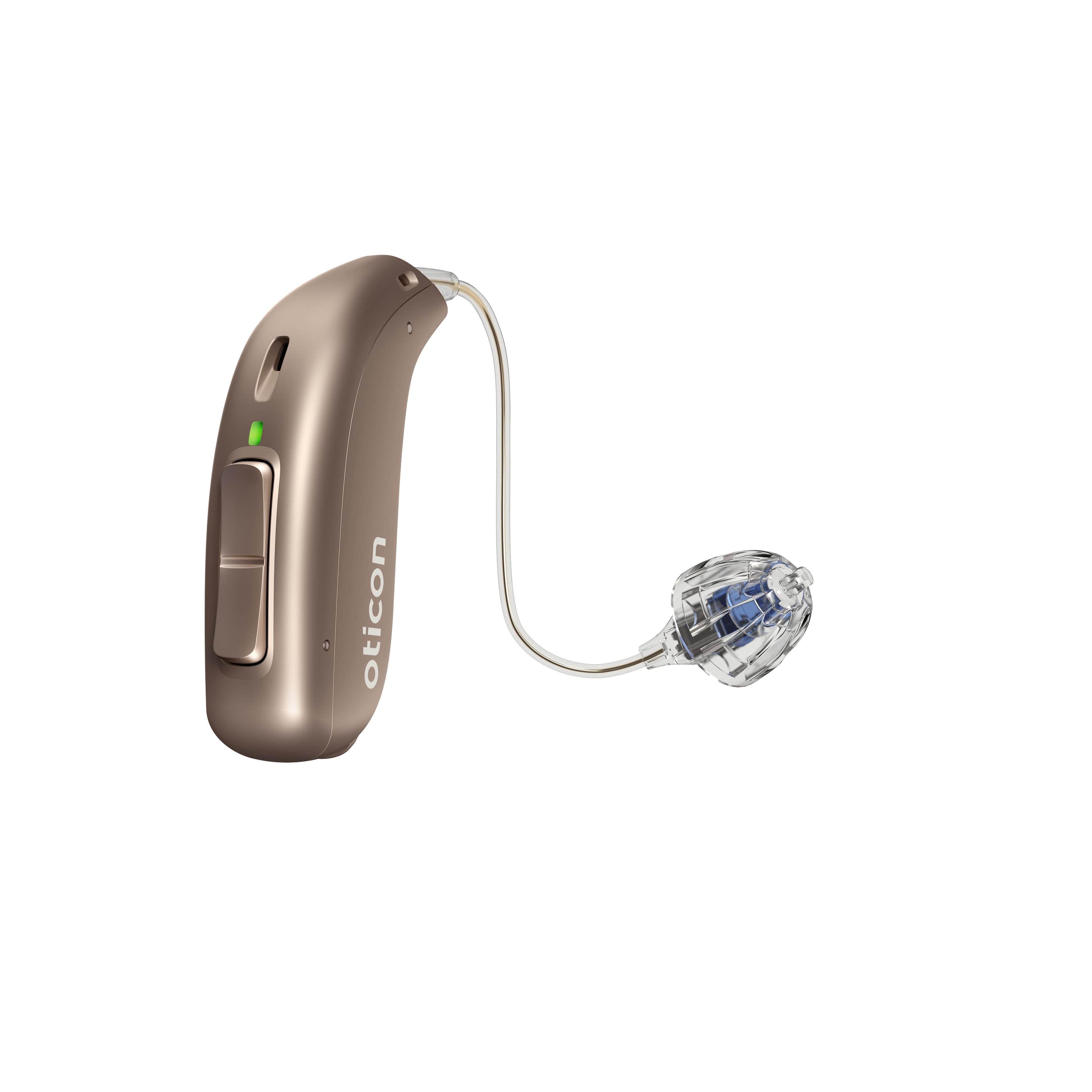 Oticon Verit miniRITE T – Hörgerät in der Farbvariante Terracotta