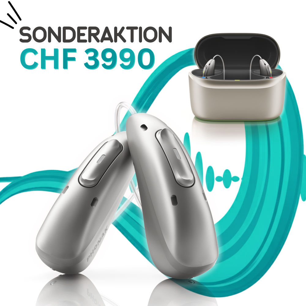 Sonderangebot Phonak Audéo Infinio i90-R mit ChargerGo – Set mit zwei Hörgeräten und Ladestation ChargerGo