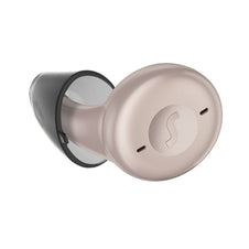 Signia Active Pro IX – Hörgerät in Roségold mit ClickSleeve 3.0 in Grösse S