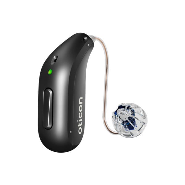 Oticon CROS Perlschwarz (Intent/Reveal)