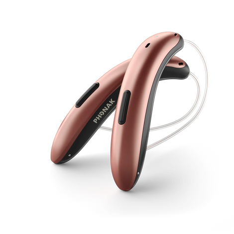 Phonak Slim Lumity – Schlankes Premium-Hörgerät in detaillierter Ansicht